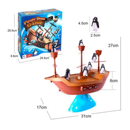 Juego De Mesa Equilibrio Barco Pirata No Lo Dejes Caer