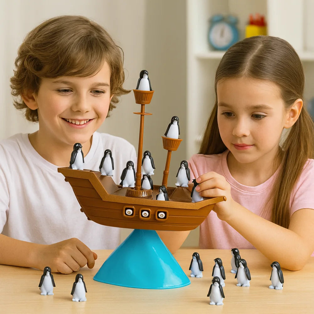 Juego De Mesa Equilibrio Barco Pirata No Lo Dejes Caer