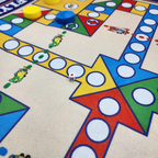 Juego De Mesa Ludo Grande Entretenimiento Tapete Didactico