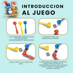 Juego de Mesa Cats Catch Mice Habilidad y Reaccion Rapida