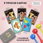 Juego de Mesa Cats Catch Mice Habilidad y Reaccion Rapida