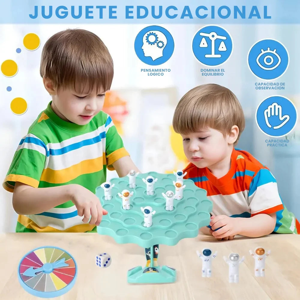 Juego de Mesa y Habilidad Astronauta Espacial Equilibrio