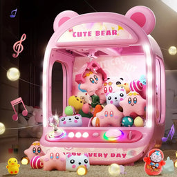 Juguete Maquina De Peluches Atrapa Con Garra Kawaii Infantil