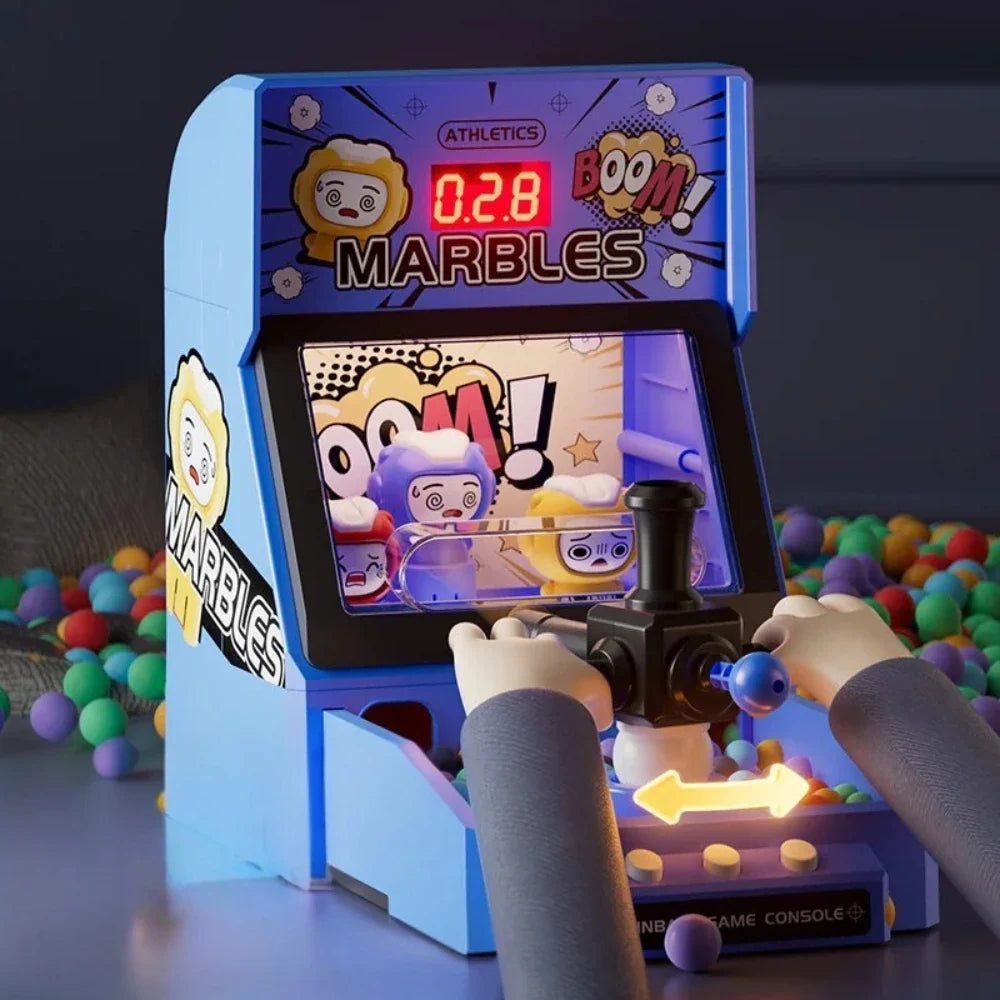 Juguete Maquina Pinball De Mesa Infantil Con Pelotitas Juego