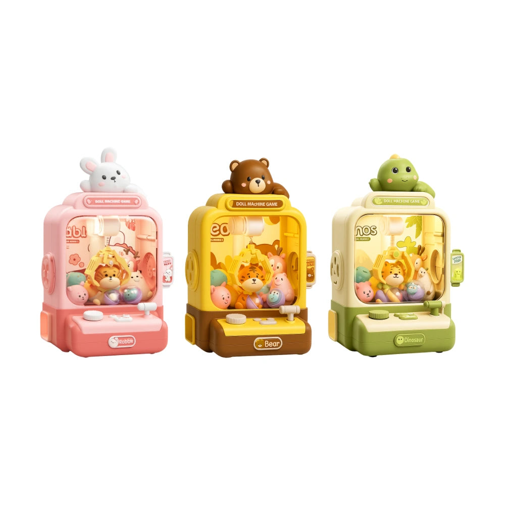 Juguete Mini Maquina Saca Peluche Garra Rabbit Fun Machine