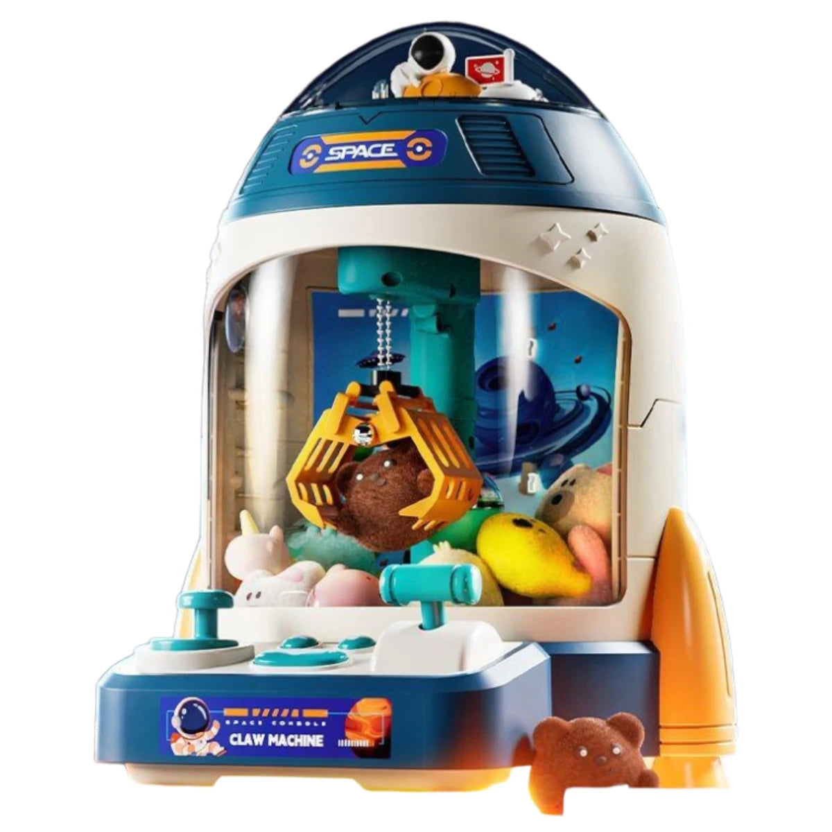 Juguete Mini Maquina Saca Peluche Garra Premio Claw Machine Espacio