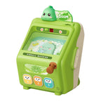 Juguete Pinball Infantil Dinosaurio Verde Kawaii Arcade Mini