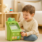 Juguete Pinball Infantil Dinosaurio Verde Kawaii Arcade Mini