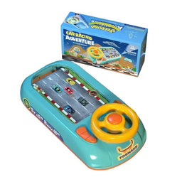 Juguete Simulador de Manejo Para Niños Con Volante Y Pista