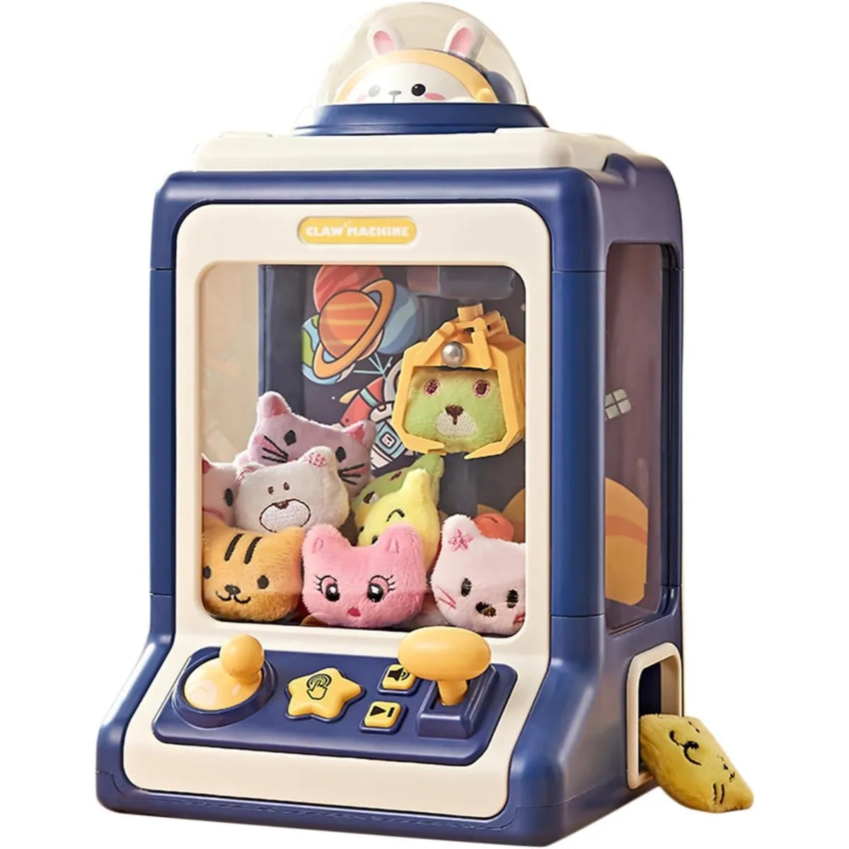 Juguete Mini Maquina Saca Peluche Garra Rabbit Fun Machine