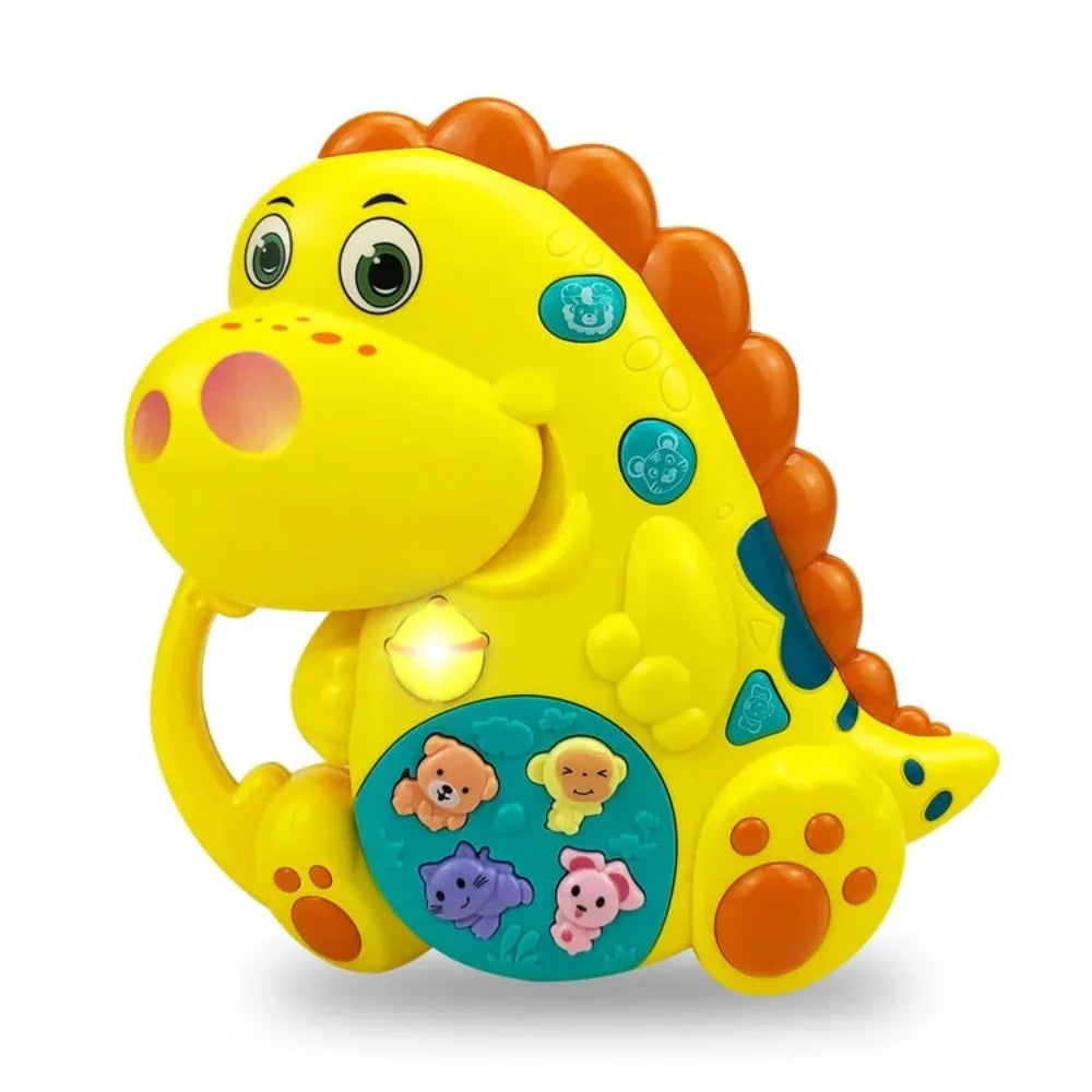 Juguete Piano Musical Con Luces Sonidos Animales Dinosaurio