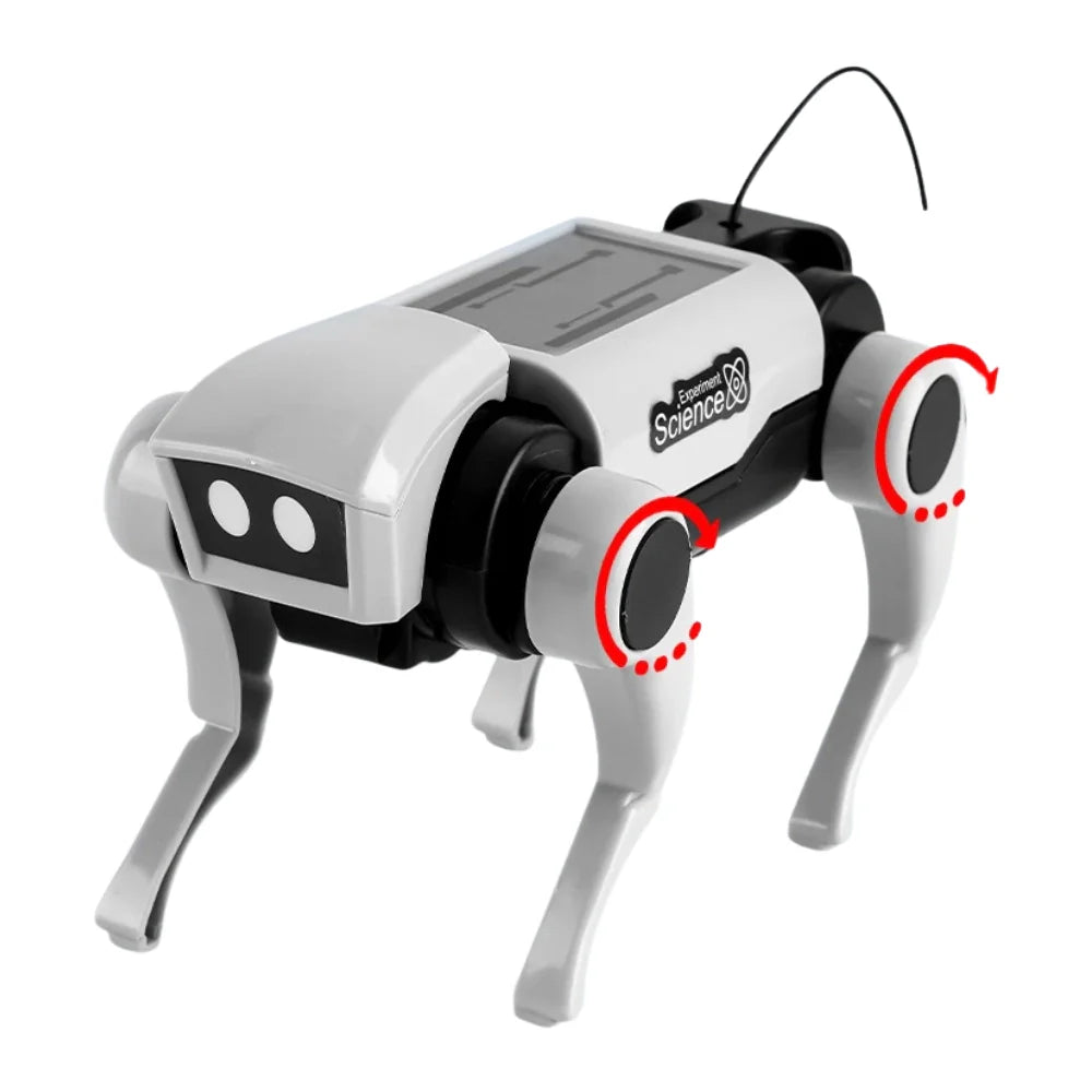 Kit Arma Tu Primer Perro Robot RC a Control Remoto Juguete Infantil