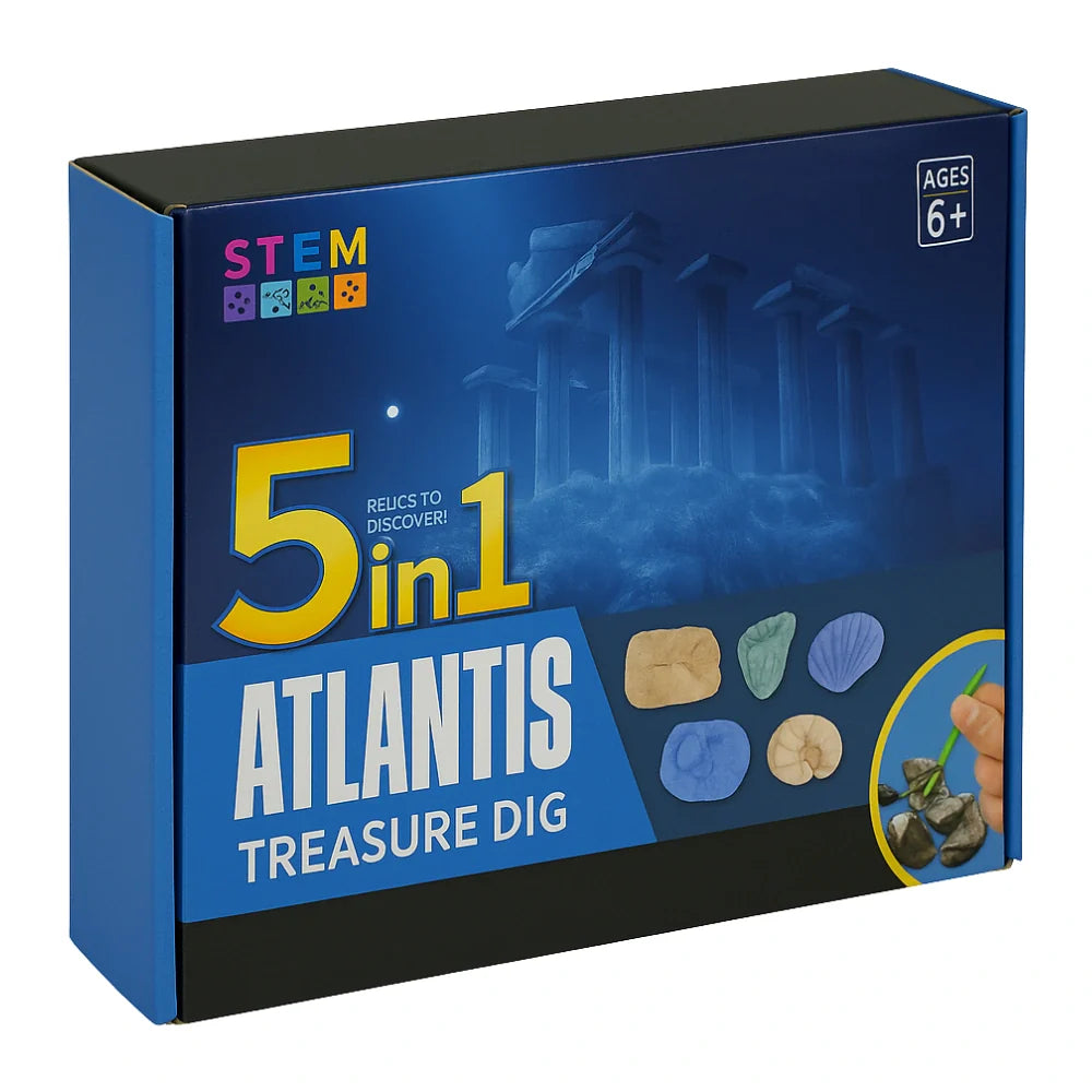 Kit De Excavación Atlantis 5 En 1 Juguete Educativo Infantil
