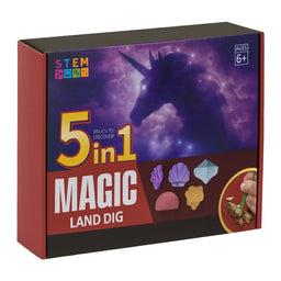 Kit De Excavación Magic 5 En 1 Juguete Educativo Infantil