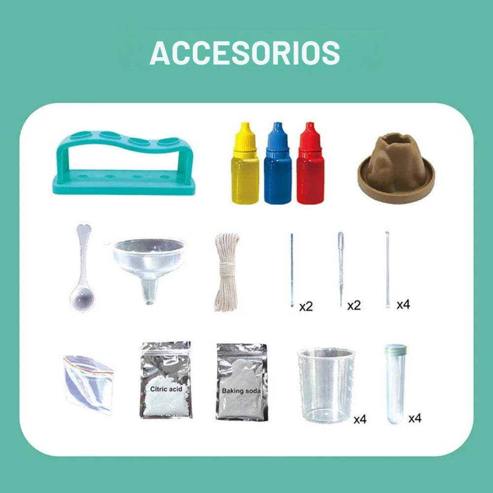 Kit Experimentos De Ciencias Mágicos Juguete Educativo