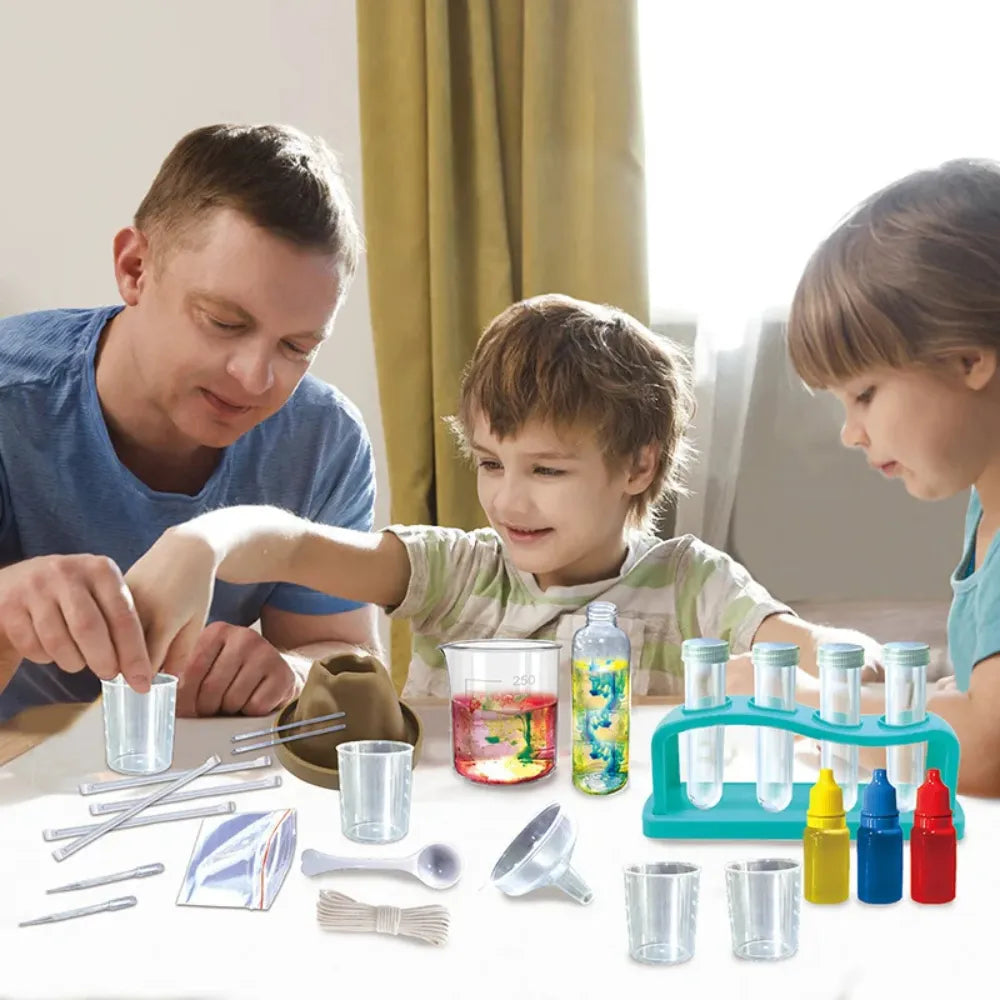 Kit Experimentos De Ciencias Mágicos Juguete Educativo