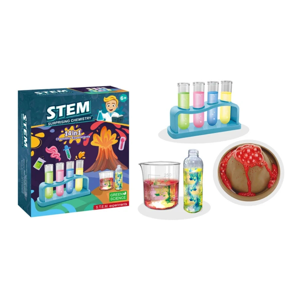 Kit Experimentos De Ciencias Mágicos Juguete Educativo
