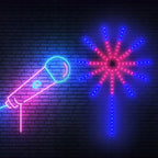 Kit Luces Fuegos Artificiales Rgb Decoracion Navidad Led