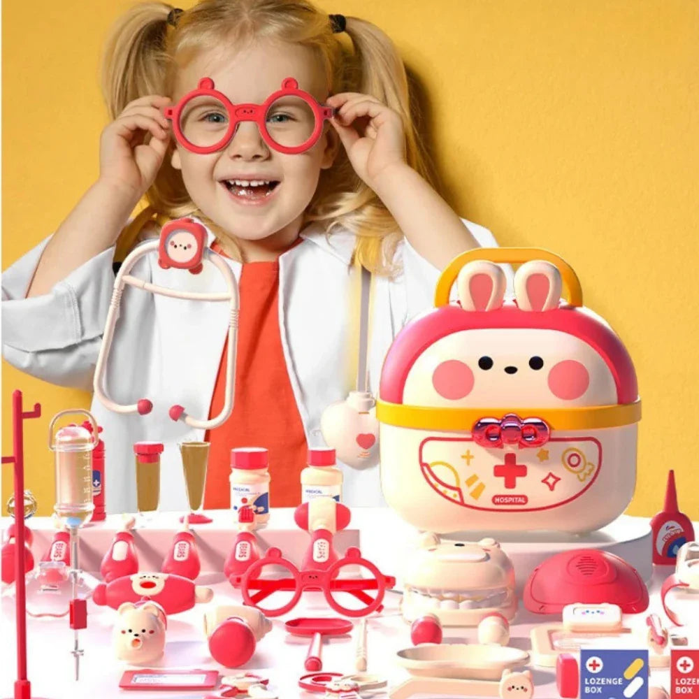 Maletin Medico Infantil Set Doctor Con 75 Piezas Juguete