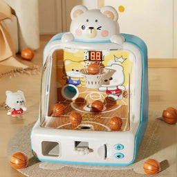 Maquina Arcade Infantil Mini Juego Baloncesto Con Fichas