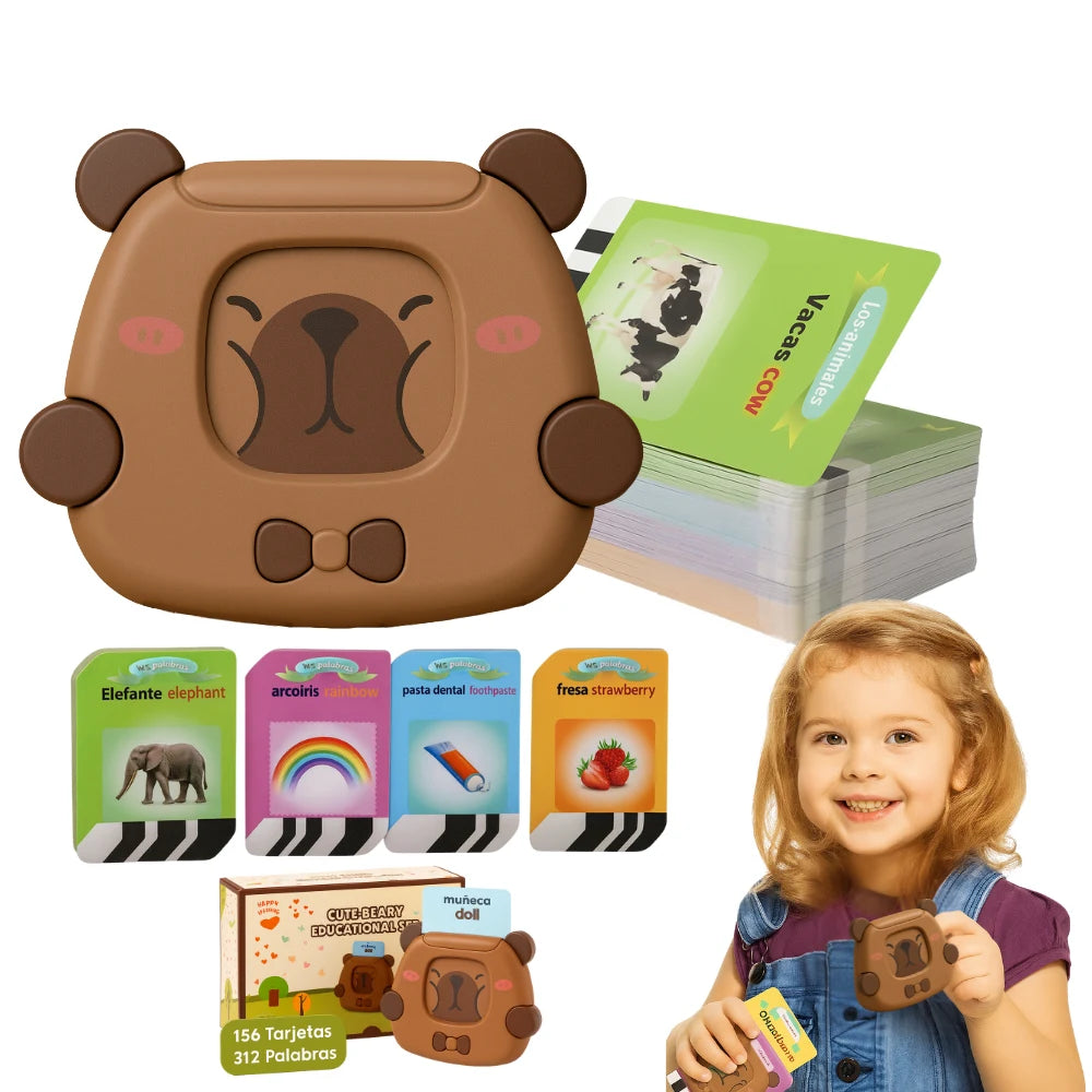 Maquina Tarjetas Didacticas de Aprendizaje Español Ingles