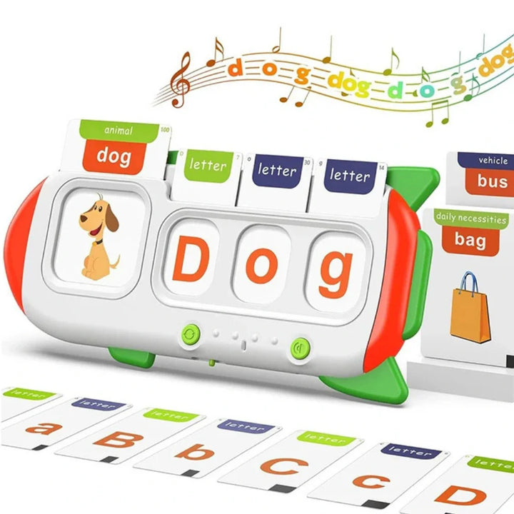 Maquina de Tarjetas Didacticas Aprendizaje de Ingles Niños - vista 2