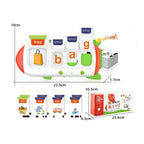 Maquina de Tarjetas Didacticas Aprendizaje de Ingles Niños