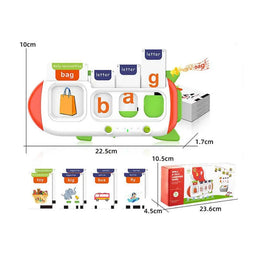 Maquina de Tarjetas Didacticas Aprendizaje de Ingles Niños