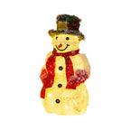 Muñeco De Nieve Navideño De Navidad 50 CM Luz Led Calida - Fliperex