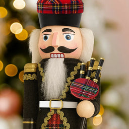 Muñeco Cascanueces Madera 30 Cm Adorno Navideño Decorativo