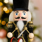 Muñeco Cascanueces Madera 30 Cm Adorno Navideño Decorativo