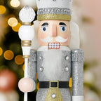 Muñeco Cascanueces Madera 40 Cm Adorno Navideño Decorativo