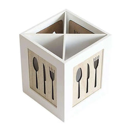 Organizador De Servicios Cubiertos De Cocina Porta Servicios - Fliperex