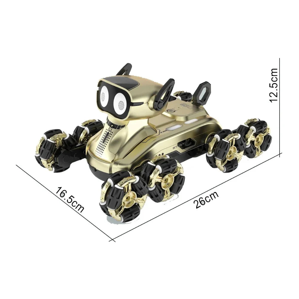 Perro Robot a Control Remoto RC Juguete Con Luces Y Sonido