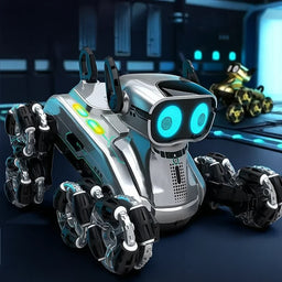 Perro Robot a Control Remoto RC Juguete Con Luces Y Sonido