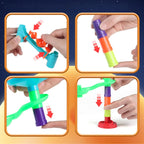 Pista De Bolitas 197 Piezas Bloques De Construccion Tobogan