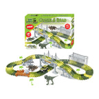 Pista de Carreras Juguete de Dinosaurios Infantil 144 Piezas
