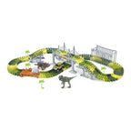 Pista de Carreras Juguete de Dinosaurios Infantil 144 Piezas
