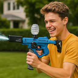 Pistola de Agua Electrica 3 En 1 Vapor Balines Hidrogel