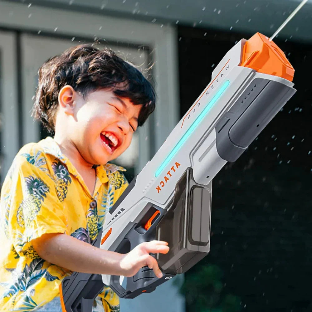 Pistola de Agua Electrica Automatica Alta Presion Recargable