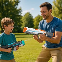 Pistola de Agua Electrica Automatica Alta Presion Recargable