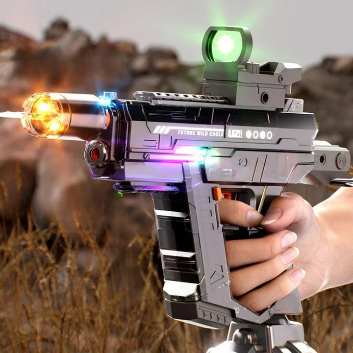 Pistola de Agua Uzi Electrica Automatica Alta Potencia - vista 2