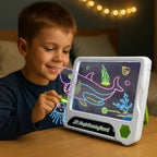 Pizarra Magica 3D Infantil Para Dibujar Con Efecto Luces