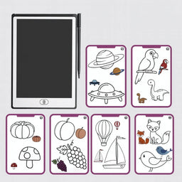 Pizarra Magica Tablet Tableta de Dibujo Calco Multifuncion