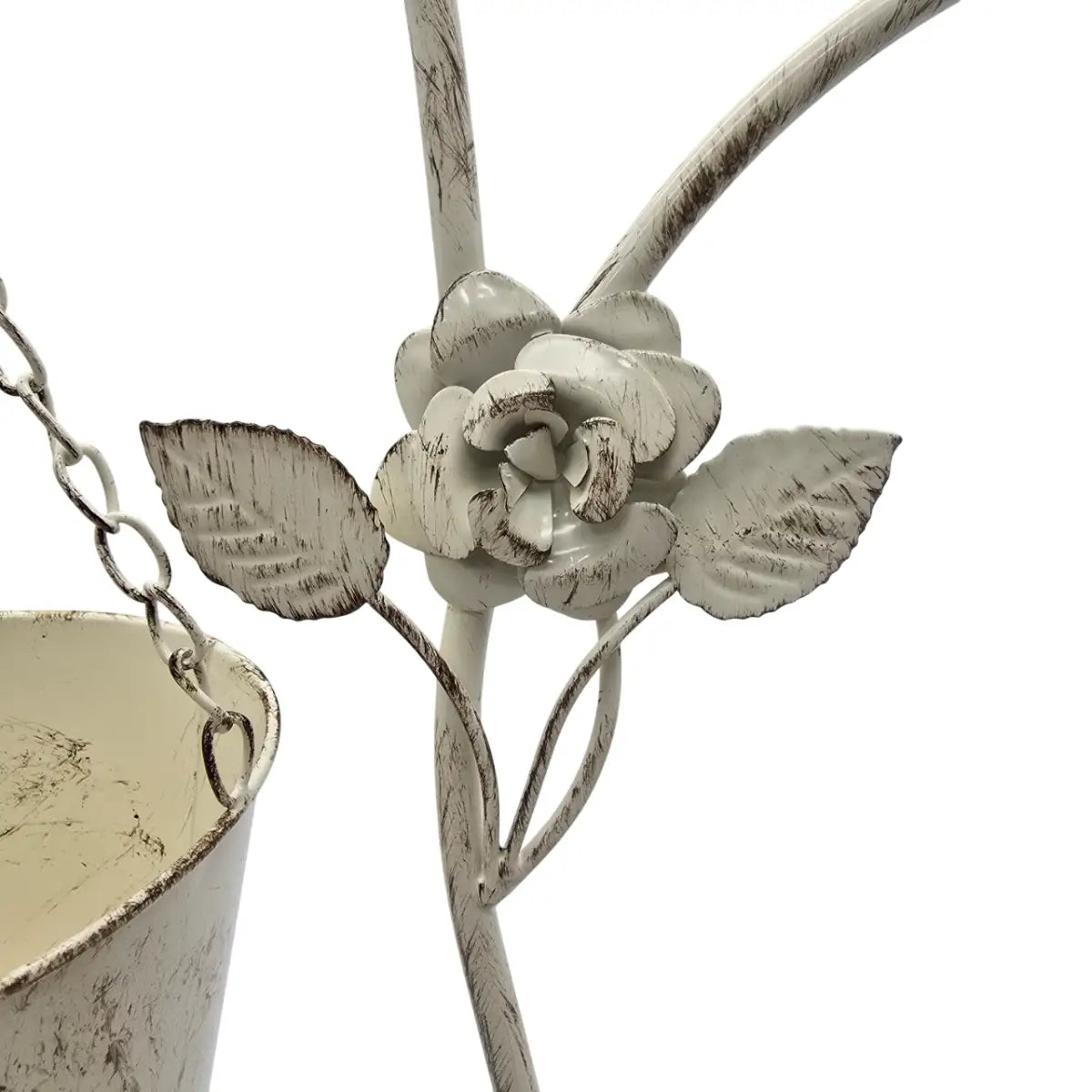 Porta Macetero Pedestal Colgante Beige Vintage Maceta Planta