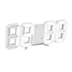 Reloj Despertador Digital Led 3d De Escritorio O Muro - Fliperex