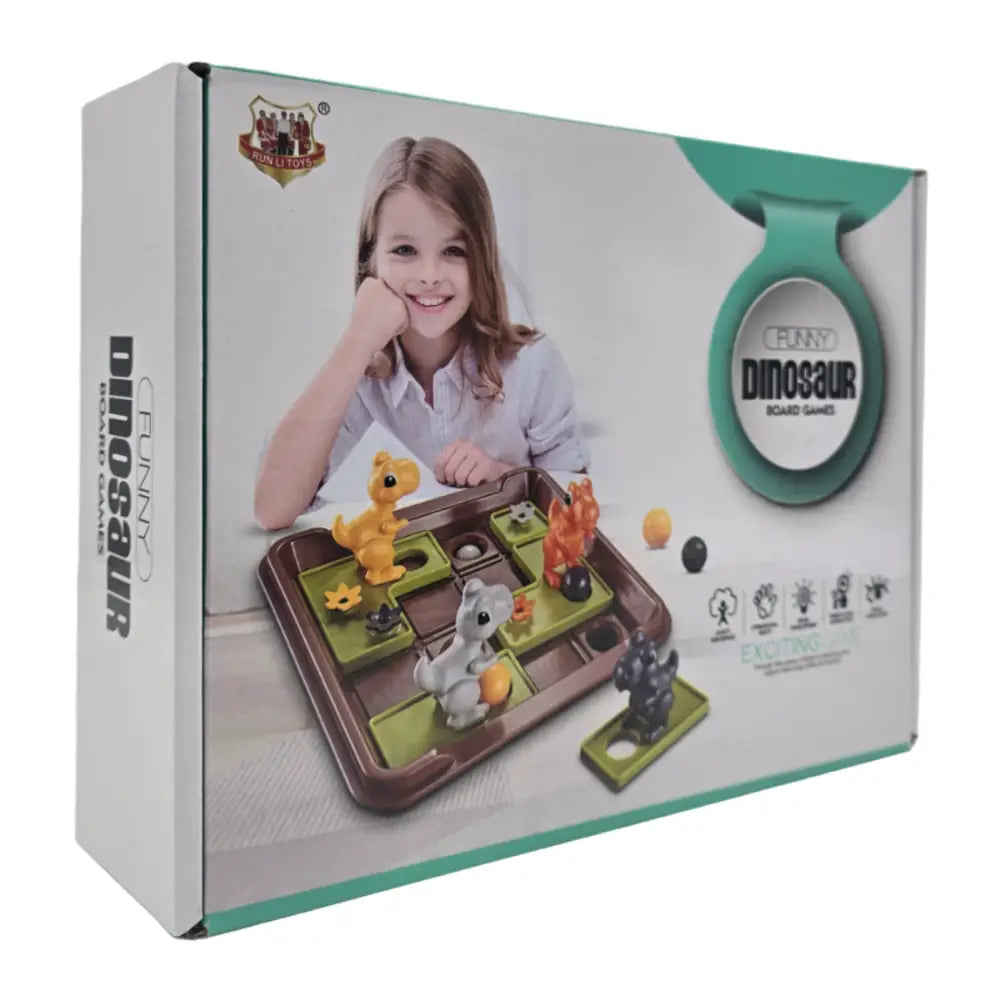 Rompecabeza 3D Juego De Habilidad y Logica Funny Dinosaurio - Fliperex