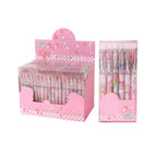 Set 12 Boligrafos Tinta Gel Negro Sakura Rabit Cute Kawaii - Fliperex