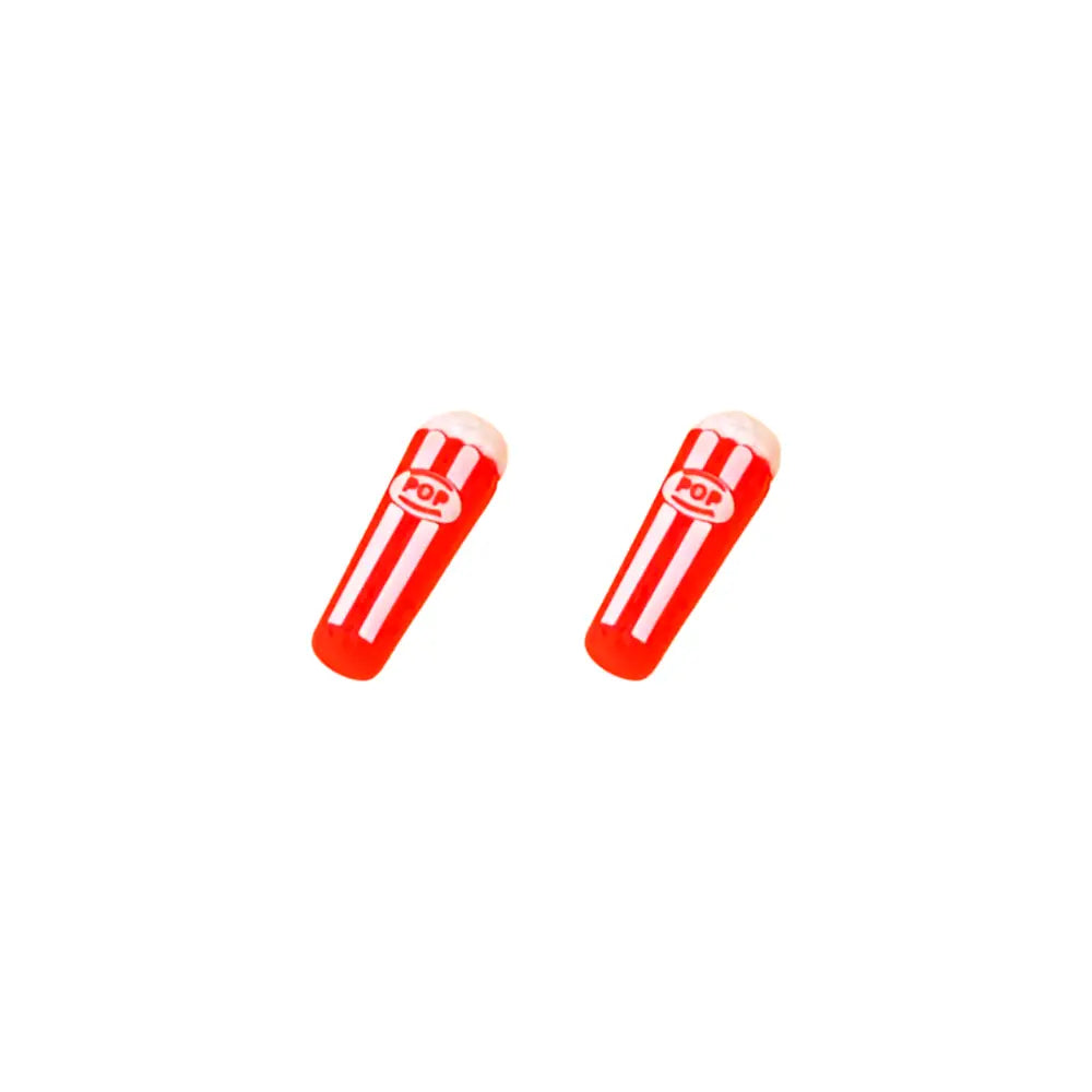 Set 2 Gomas De Borrar Palomitas De Maiz Popcorn Kawaii Cute - Fliperex