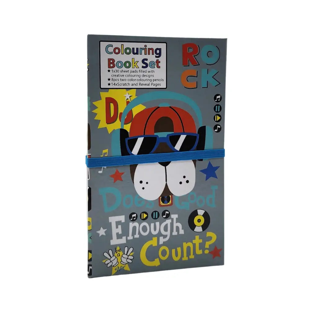 Set De Arte Para Niños Lapices Dibujos y Pizarra Colorear - Fliperex